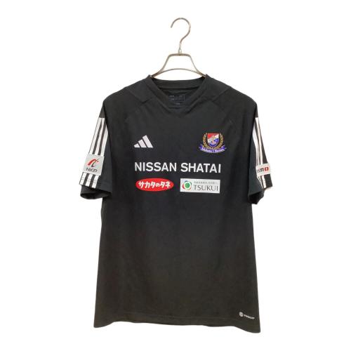 横浜F・マリノス (ヨコハマエフマリノス) サッカーユニフォーム メンズ SIZE XL ブラック プラクティスシャツ HK7638