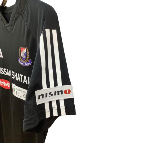 横浜F・マリノス (ヨコハマエフマリノス) サッカーユニフォーム メンズ SIZE XL ブラック プラクティスシャツ HK7638