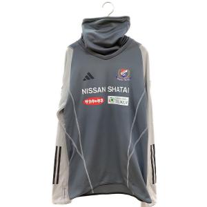 横浜F・マリノス (ヨコハマエフマリノス) サポーターグッズ SIZE XL グレー ジャージトップ ティロ23オールドウォームアップ H49613