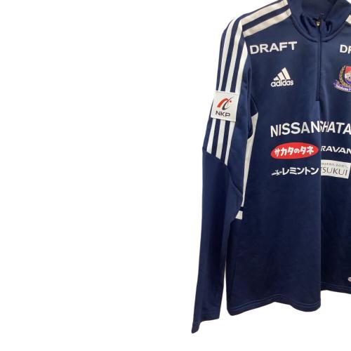 横浜F・マリノス (ヨコハマエフマリノス) サポーターグッズ Mサイズ ネイビー ジャージトップ プラクティスジャージトップ