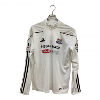 横浜F・マリノス (ヨコハマエフマリノス) サポーターグッズ ホワイト ジャージトップ ティロ23トレーニングトップ IC7878