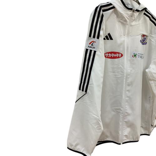 横浜F・マリノス (ヨコハマエフマリノス) サポーターグッズ ホワイト ジャージトップ ティロ23ウィンドブレーカー HZ9068