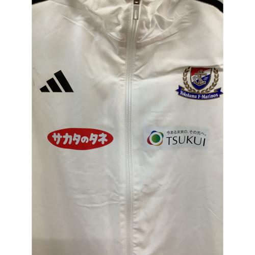 横浜F・マリノス (ヨコハマエフマリノス) サポーターグッズ ホワイト ジャージトップ ティロ23ウィンドブレーカー HZ9068