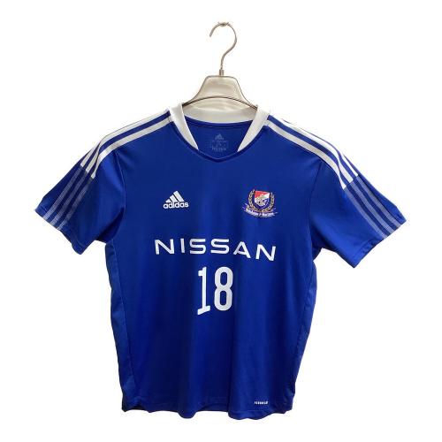 横浜F・マリノス (ヨコハマエフマリノス) 【18】プラクティスシャツ サッカーユニフォーム GM7589 メンズ SIZE O ブルー