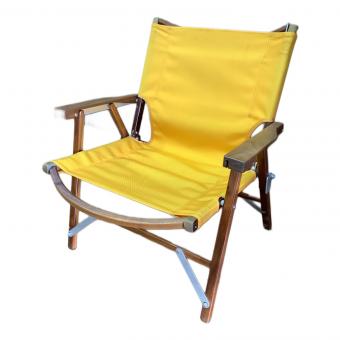 Kermit chair (カーミットチェア) アウトドアチェア ウォールナット イエロー