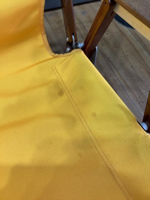 Kermit chair (カーミットチェア) アウトドアチェア ウォールナット イエロー