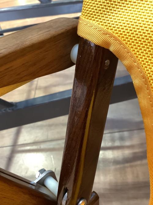 Kermit chair (カーミットチェア) アウトドアチェア ウォールナット イエロー