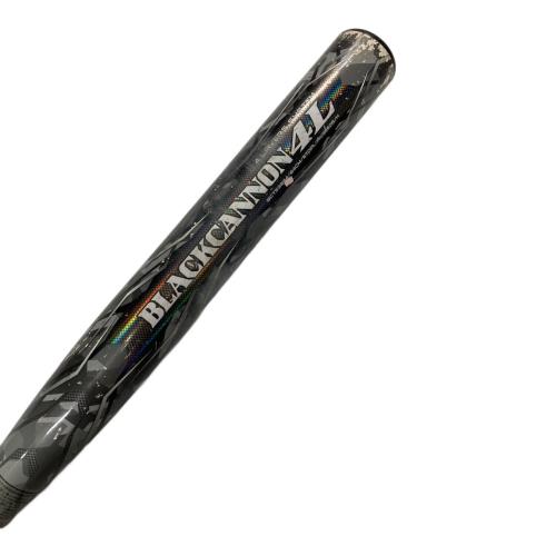 ZETT (ゼット) BLACKCANNON4L バット BCT53884 84cm シルバー×ブラック