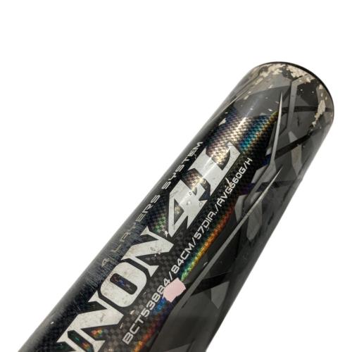 ZETT (ゼット) BLACKCANNON4L バット BCT53884 84cm シルバー×ブラック