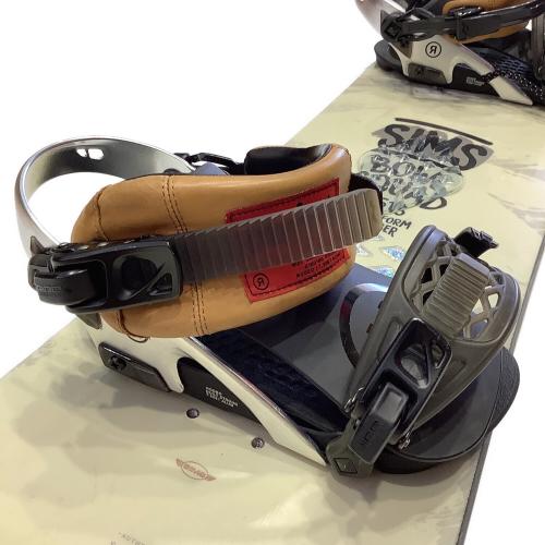 SIMS (シムス) BOWL SQUAD スノーボード 19-20 151cm ホワイト