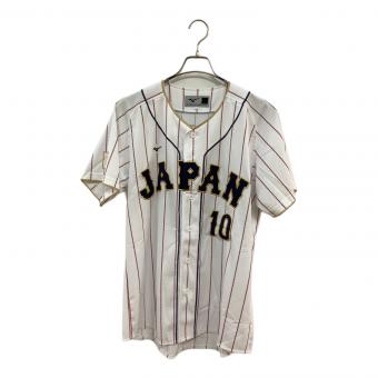 日本代表(侍ジャパン) (ニホンダイヒョウ(サムライジャパン)) レプリカユニフォーム WBC 2023 【10】甲斐拓也 応援グッズ 12JCAU9008 SIZE L ホワイト