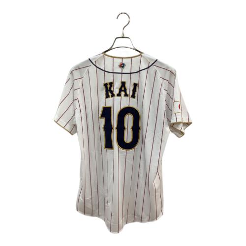 日本代表(侍ジャパン) (ニホンダイヒョウ(サムライジャパン)) レプリカユニフォーム WBC 2023 【10】甲斐拓也 応援グッズ 12JCAU9008 SIZE L ホワイト