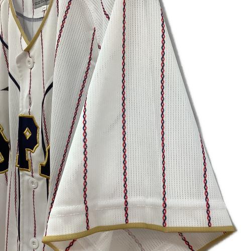 日本代表(侍ジャパン) (ニホンダイヒョウ(サムライジャパン)) レプリカユニフォーム WBC 2023 【10】甲斐拓也 応援グッズ 12JCAU9008 SIZE L ホワイト