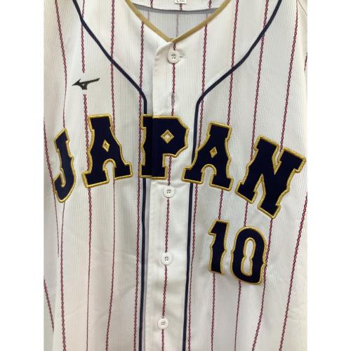 日本代表(侍ジャパン) (ニホンダイヒョウ(サムライジャパン)) レプリカユニフォーム WBC 2023 【10】甲斐拓也 応援グッズ 12JCAU9008 SIZE L ホワイト