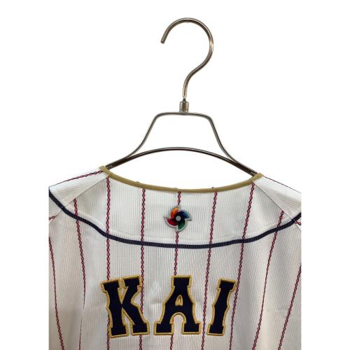 日本代表(侍ジャパン) (ニホンダイヒョウ(サムライジャパン)) レプリカユニフォーム WBC 2023 【10】甲斐拓也 応援グッズ 12JCAU9008 SIZE L ホワイト