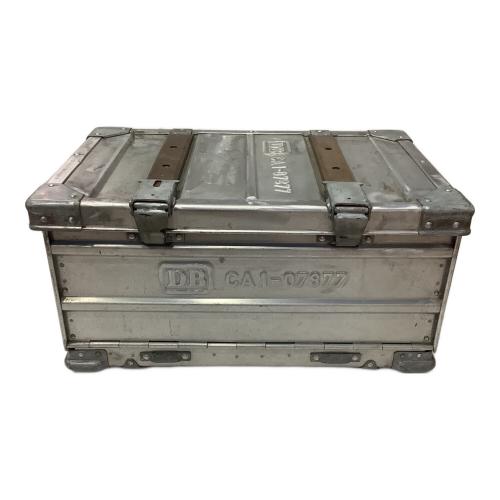 Zarges (ツァーゲス) 収納ケース 32×44×66(cm) DB ドイツ鉄道 アルミ折畳式コンテナ