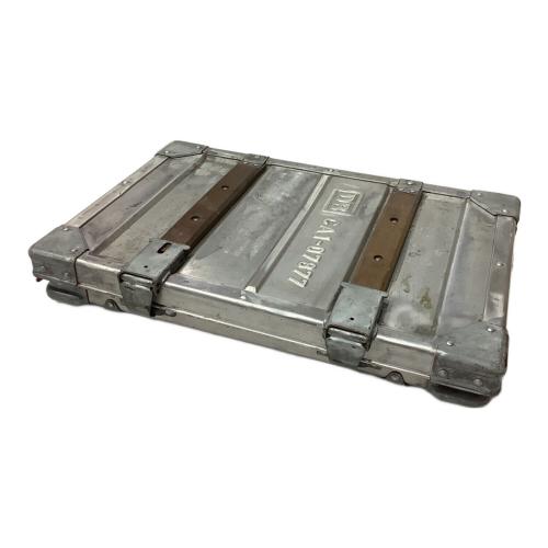 Zarges (ツァーゲス) 収納ケース 32×44×66(cm) DB ドイツ鉄道 アルミ折畳式コンテナ