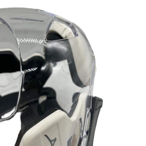 MIZUNO (ミズノ) 空手 Sサイズ ホワイトxブラック ニューメンホーⅦ・ノーコンタクト用