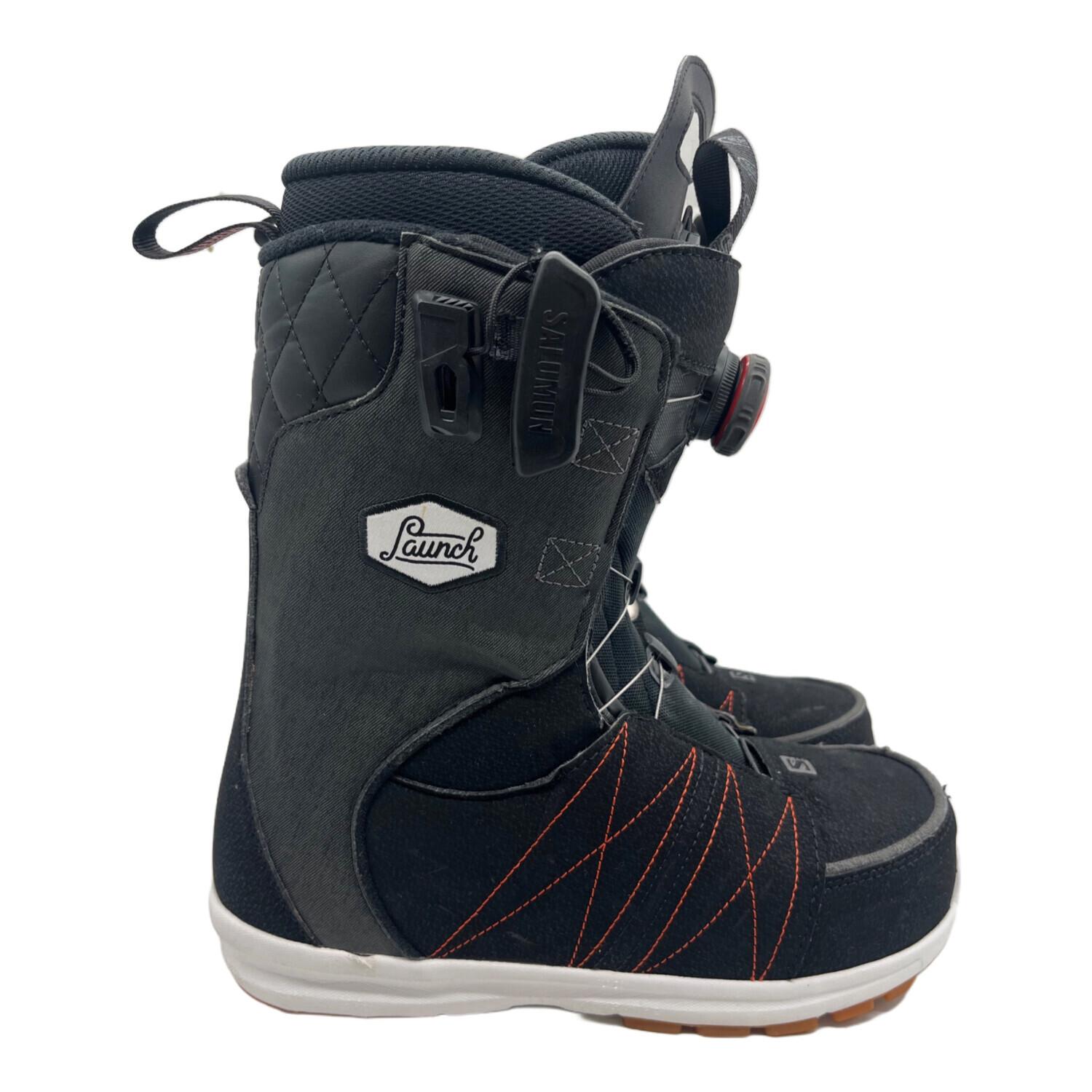 美品　Salomon スノーボードブーツ 黒/赤26.5cm スノーボードブーツ/SALOMON/26.5cm