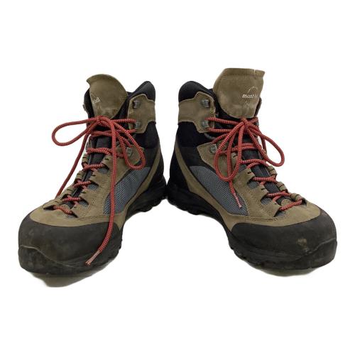 mont-bell (モンベル) アルパインクルーザー800 ワイド ハイカット(ソフトソール) トレッキングシューズ 1129630 GORE-TEX メンズ SIZE 27.5cm オリーブ