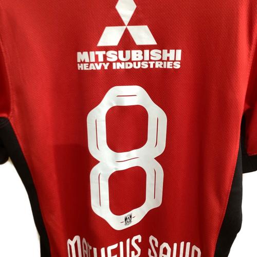 浦和レッズ (ウラワレッズ) 2025 ユニフォーム ホーム 半袖 レプリカ 【8】マテウス サヴィオ ; サッカーユニフォーム HJ1425-611 SIZE M