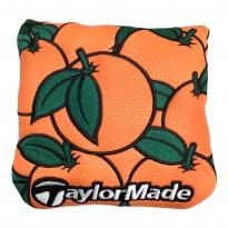 TaylorMade (テーラーメイド) ヘッドカバー オレンジ マレット向けパターカバー