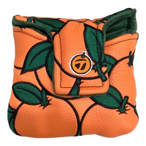 TaylorMade (テーラーメイド) ヘッドカバー オレンジ マレット向けパターカバー