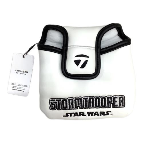 TaylorMade (テーラーメイド) ヘッドカバー ホワイト マレット向けパターカバー