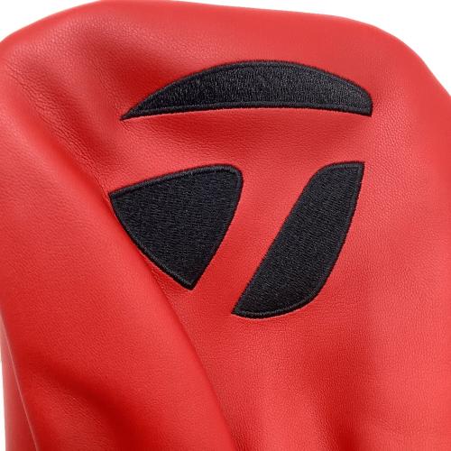 TaylorMade (テーラーメイド) ヘッドカバー レッドxブラック 460CC対応ドライバーカバー