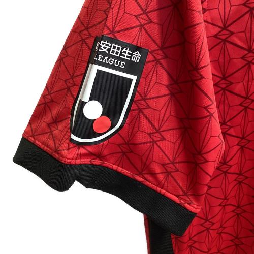 浦和レッズ (ウラワレッズ) 2021シーズン・ホーム サッカーユニフォーム CV9238-611 レッド SIZE XL