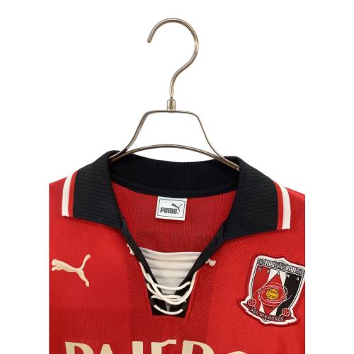 浦和レッズ (ウラワレッズ) 2001-2002シーズン・ホーム サッカーユニフォーム PXA-RE01RT レッド SMサイズ