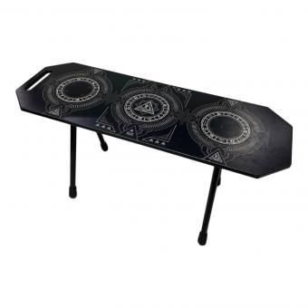 DEVISE WORKS (デバイスワークス) アウトドアテーブル ブラック DEVISE DECK ブラック紋章