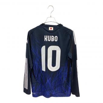 日本代表 (ニホンダイヒョウ) 【10】久保建英・2025シーズン・ホーム・長袖・オーセンティック サッカーユニフォーム IS5611 SIZE XL