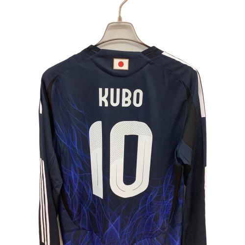 日本代表 (ニホンダイヒョウ) 【10】久保建英・2025シーズン・ホーム・長袖・オーセンティック サッカーユニフォーム IS5611 SIZE XL