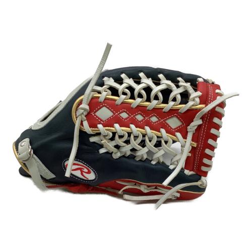 RAWLINGS (ローリングス) HOHメジャースタイル 軟式グローブ GR2HMB88FB 12.5(31.8cm) ネイビー×レッド