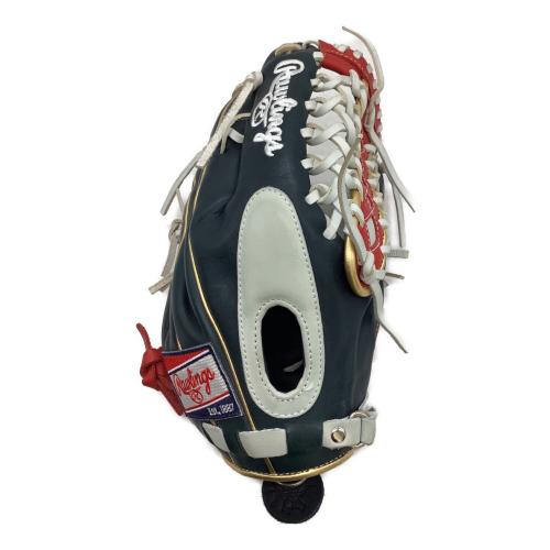 RAWLINGS (ローリングス) HOHメジャースタイル 軟式グローブ GR2HMB88FB 12.5(31.8cm) ネイビー×レッド