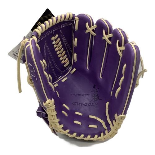 Hi Gold (ハイゴールド) 真極 軟式グローブ MKG-3031 約28.5cm パープル