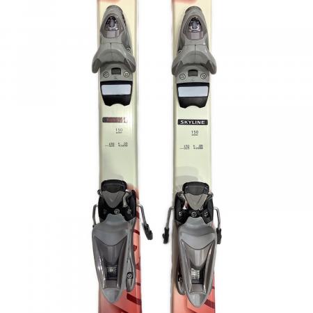 カービングスキー 159cm カザマ Rocker WinterHigh ビンディング付き KAZAMA スキー板 札幌市東区 新道東店 KAZAMA (カザマ) WINTERHIGH カービングスキー レッドxホワイト 150cm