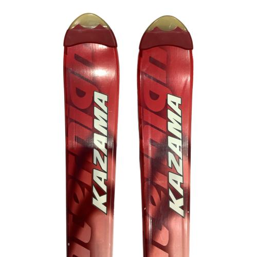 KAZAMA (カザマ) WINTERHIGH カービングスキー レッドxホワイト 150cm