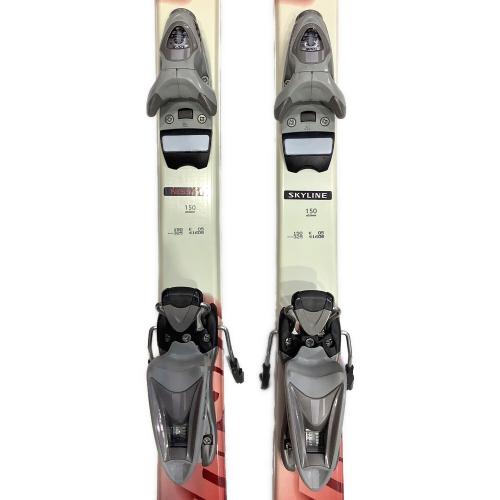 KAZAMA (カザマ) WINTERHIGH カービングスキー レッドxホワイト 150cm