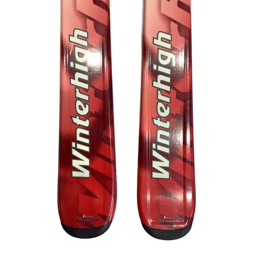 KAZAMA (カザマ) WINTERHIGH カービングスキー レッドxホワイト 150cm