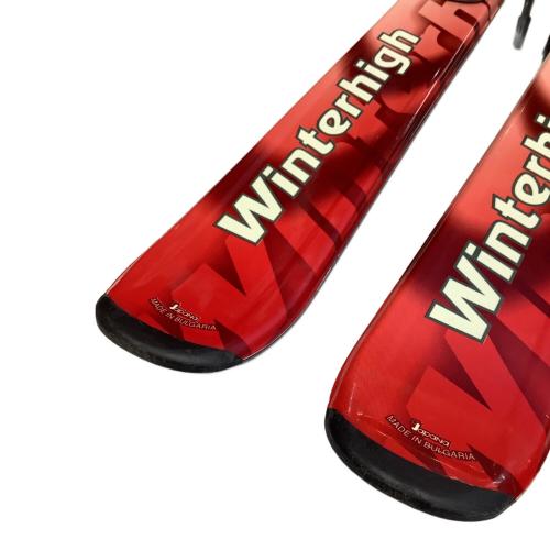 KAZAMA (カザマ) WINTERHIGH カービングスキー レッドxホワイト 150cm