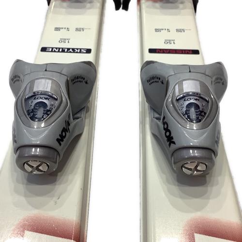 KAZAMA (カザマ) WINTERHIGH カービングスキー レッドxホワイト 150cm