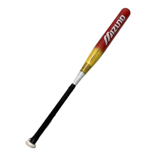 MIZUNO (ミズノ) AX4 ソフトボール用バット 2TP-51440 @ 84cm/5.7cm レッド×イエロー