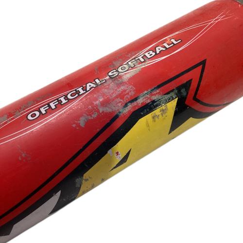 MIZUNO (ミズノ) AX4 ソフトボール用バット 2TP-51440 @ 84cm/5.7cm レッド×イエロー