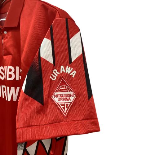 浦和レッズ (ウラワレッズ) 94-96シーズン・カップ戦ユニフォーム サッカーユニフォーム PXA629TR レッド SIZE L
