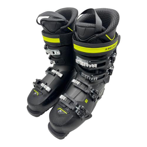HEAD (ヘッド) EDGELYT80 スキーブーツ メンズ 26-26.5cm ブラック×イエロー