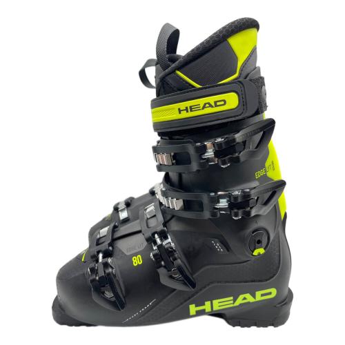 HEAD (ヘッド) EDGELYT80 スキーブーツ メンズ 26-26.5cm ブラック×イエロー