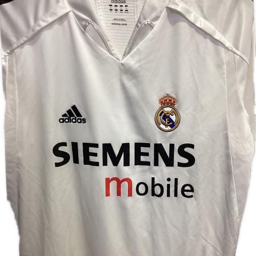 レアル・マドリード 04-05シーズン・ホーム サッカーユニフォーム 188613 ホワイト SIZE 4XO