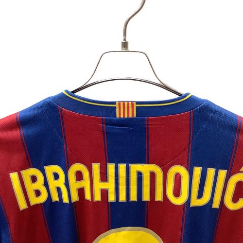 FCバルセロナ (エフシーバルセロナ) 【9】ズラタン・イブラヒモヴィッチ・09-10シーズン・ホーム サッカーユニフォーム 343808-496 ブルーxレッド SIZE XL